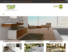 Tablet Screenshot of carrelagescmp.com